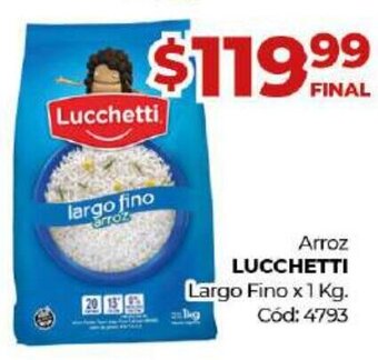 Diarco Arroz Lucchetti oferta