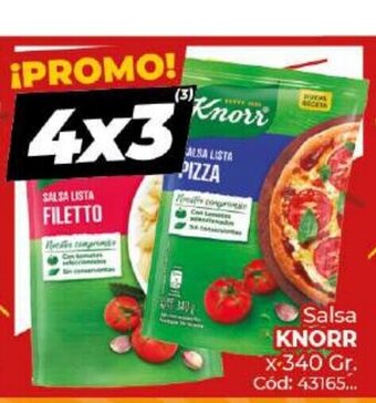 Diarco Salsa Knorr oferta