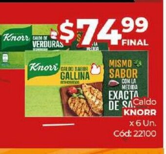 Diarco Caldo Knorr oferta
