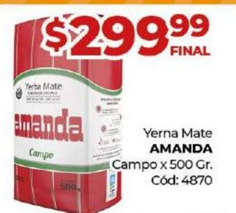 Diarco Yerna Mate Amanda oferta
