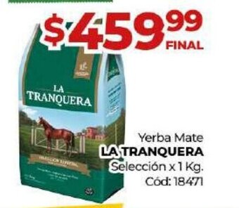 Diarco Yerba Mate La Tranquera oferta
