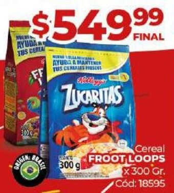 Diarco Cereal Froot Loops oferta