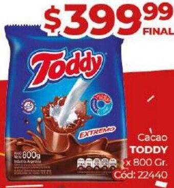Diarco Cacao Toddy oferta