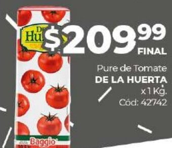 Diarco Pure de Tomate De La Huerta oferta