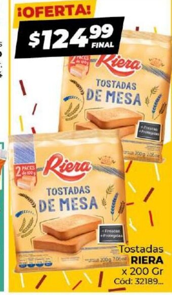 Diarco Tostades Riera oferta