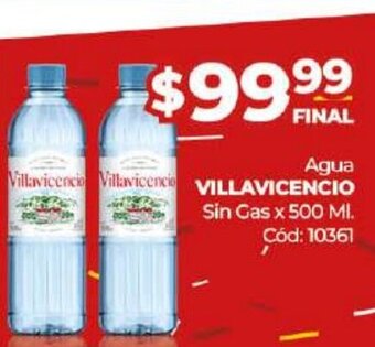 Diarco Agua Villavicencio oferta