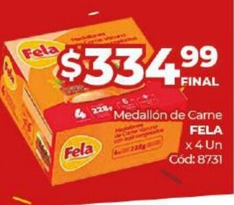 Diarco Medallón de Carne Fela oferta