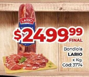 Diarco Bondolia Lario oferta