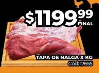 Diarco Tapa de Nalga x Kg oferta