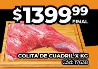 Diarco Colita de Cuadril x kg oferta