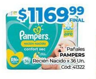 Diarco Pañales Pampers oferta