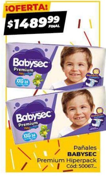 Diarco Pañales Babysec oferta