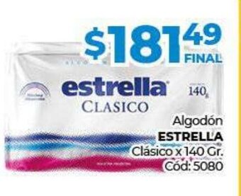 Diarco Algodón Estrella oferta