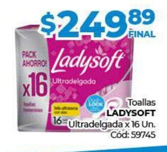 Diarco Toallas Ladysoft oferta