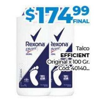 Diarco Talco Efficient oferta