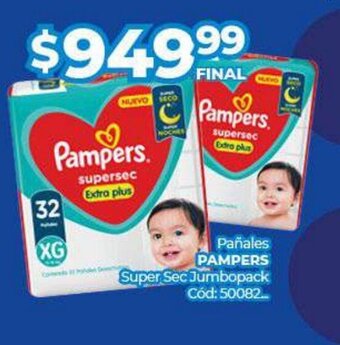 Diarco Pañales Pampers oferta