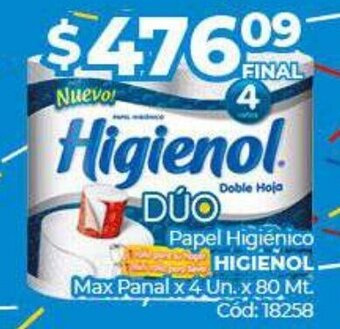 Diarco Papel Higiénico Higienol oferta