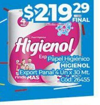 Diarco Papel Higiénico Higienol oferta