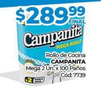 Diarco Rollo de Cocina Campanita oferta