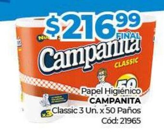 Diarco Papel Higiénico Campanita oferta