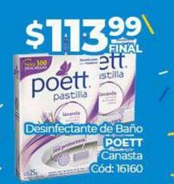 Diarco Desinfectante de Baño Poett oferta