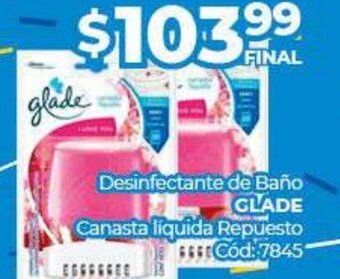 Diarco Desinfectante de Baño Glade oferta