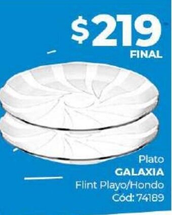 Diarco Plato Galaxia oferta