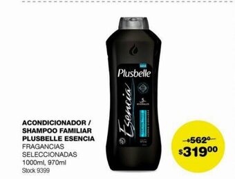 Atomo Conviene Acondicionador / Shampoo Familiar Plusbelle Esencia oferta