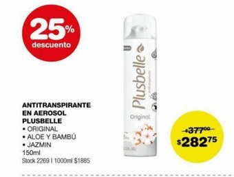 Atomo Conviene Antitranspirante En Aerosol Plusbelle oferta