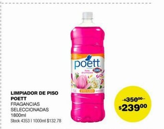 Atomo Conviene Limpiador De Piso Poett oferta