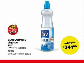 Atomo Conviene Edulcorante Líquido Tuy oferta