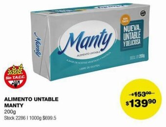Atomo Conviene Alimento Untable Manty oferta
