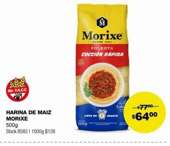 Atomo Conviene Harina de Maiz Morixe oferta