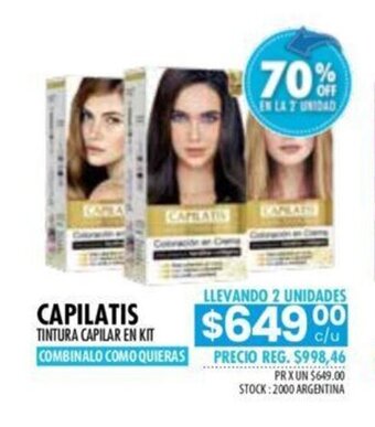 Pigmento Capilatis oferta