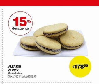 Atomo Conviene Alfajor Atomo oferta