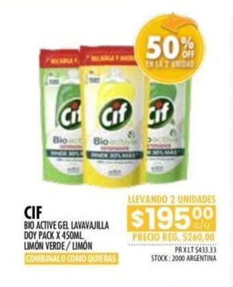 Pigmento Cif oferta