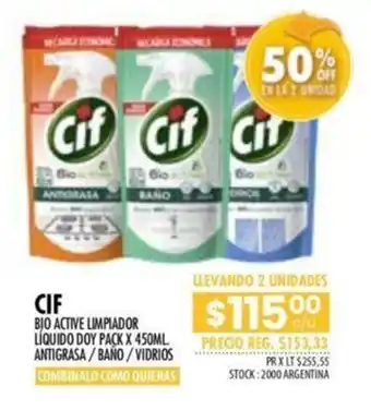 Pigmento Cif oferta