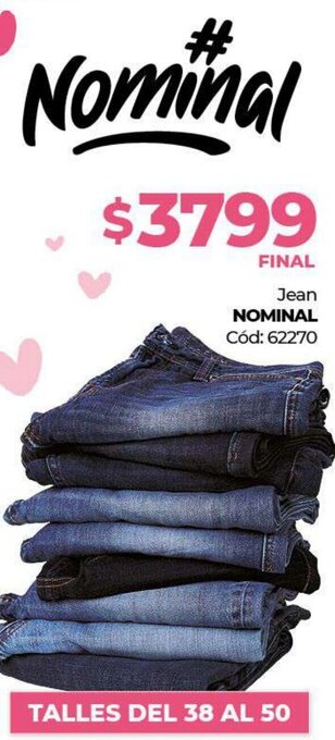 Diarco Jean Nominal oferta
