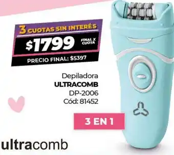 Diarco Depiladora Ultracomb oferta