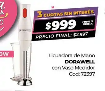 Licuadora de Mano Dorawell