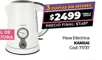 Diarco Pava Eléctrica Kansai oferta
