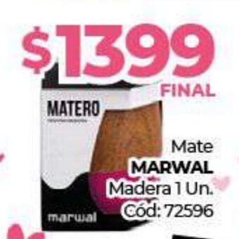 Diarco Mate Marwal oferta