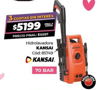 Diarco Hidrolavadora Kansai oferta