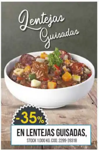 Coto En Lentejas Guisadas oferta