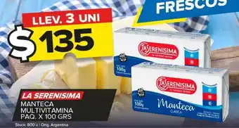 Carrefour Maxi La serenisima oferta