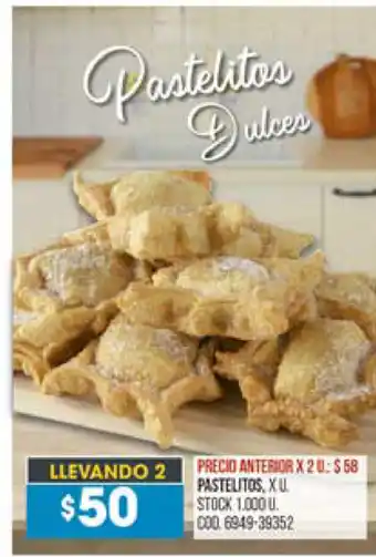 Coto Pastelitos, X U. oferta