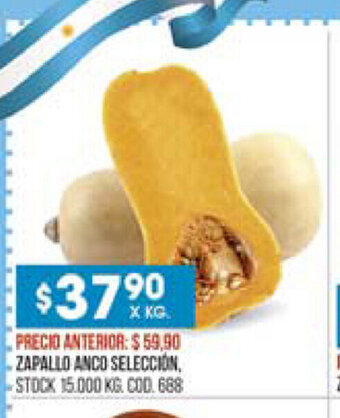 Coto Zapallo Anco Selección x kg oferta