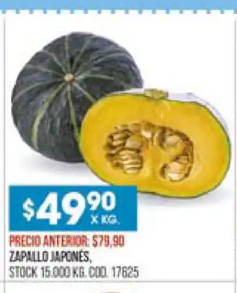 Coto Zapallo Japonés x kg oferta