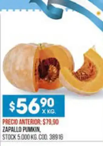 Coto Zapallo Pumkin x kg. oferta