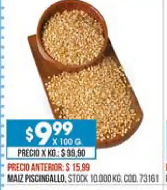 Maiz Piscingallo x 100g
